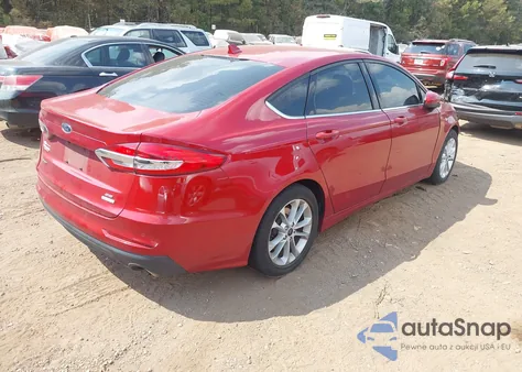 2020 Ford Fusion Se из США, поврежденный, VIN 3FA6P0HDXLR197377